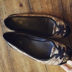 Coach Flats Size 9